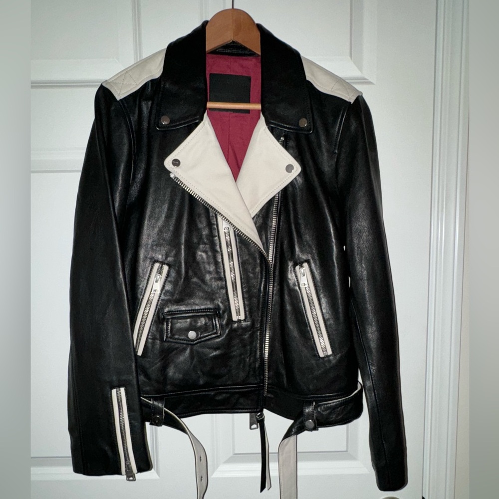COPY - ALLSAINTS Leather Moto Jacket